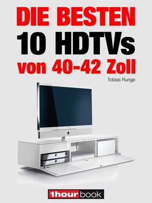 cover image of Die besten 10 HDTVs von 40 bis 42 Zoll